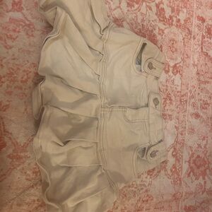 Wild Fable off white beige denim girls Skirt